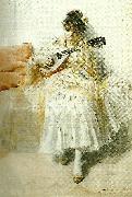 Anders Zorn mandolinspelerskan Germany oil painting artist